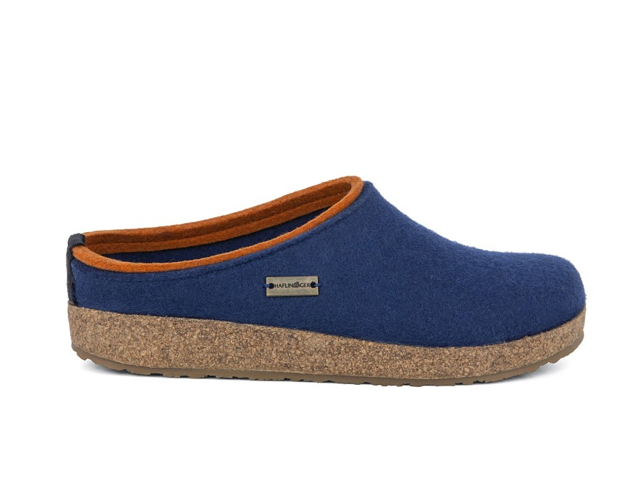 Woman HAFLINGER Slippers | Kris Blueberry | Peter Sheppard Footwear