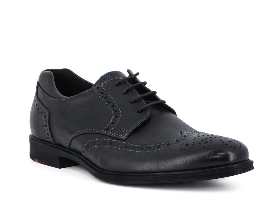 Man LLOYD Lace-Ups | Marian Black | Peter Sheppard Footwear