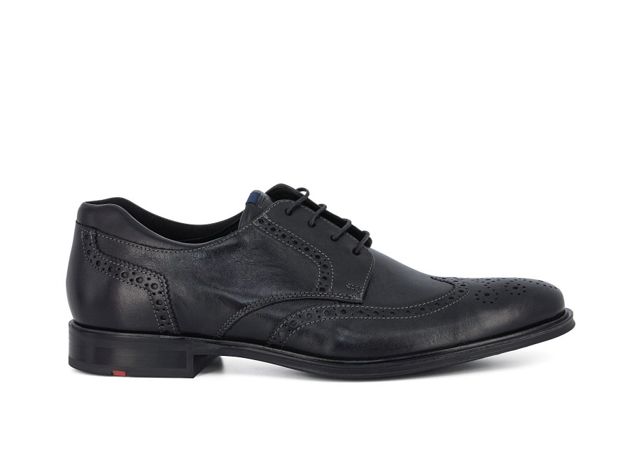 Man LLOYD Lace-Ups | Marian Black | Peter Sheppard Footwear