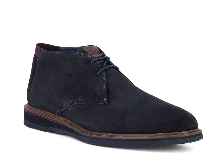 Man SIOUX Boots | Quintero Deep Blue | Peter Sheppard Footwear