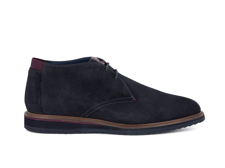 Man SIOUX Boots | Quintero Deep Blue | Peter Sheppard Footwear