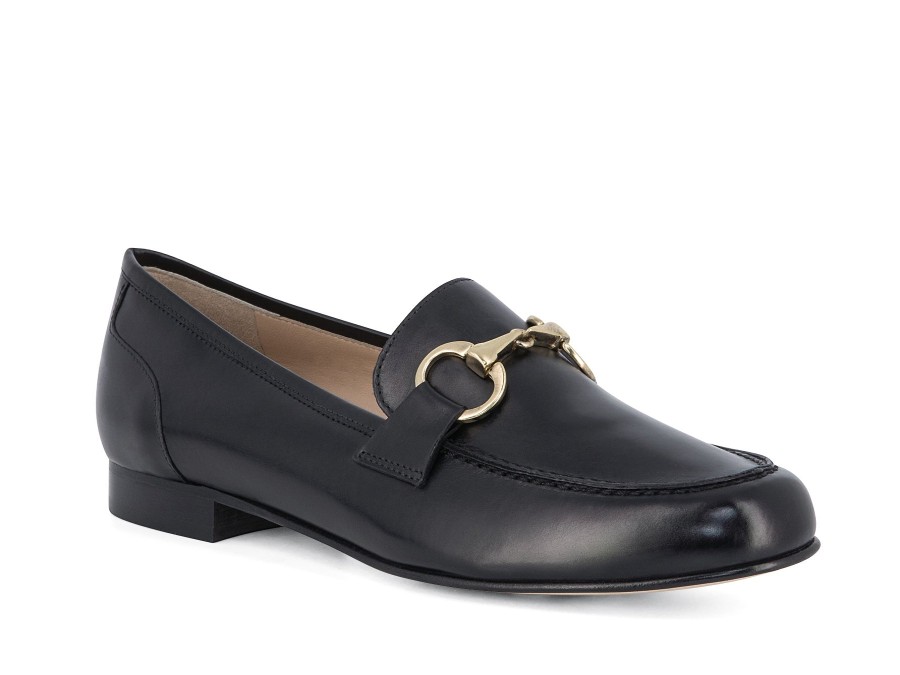 Woman LUCA GROSSI Loafers | Lorelle Black | Peter Sheppard Footwear