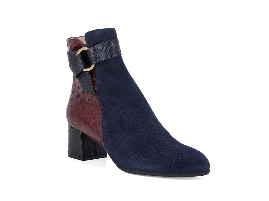 Woman PETER SHEPPARD Ankle Boots | Cenno Dk Blue | Peter Sheppard Footwear