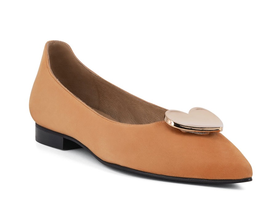 Woman LODI Ballerina Flats | Luna Amber | Peter Sheppard Footwear