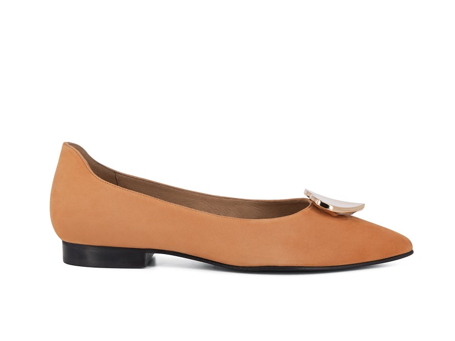 Woman LODI Ballerina Flats | Luna Amber | Peter Sheppard Footwear