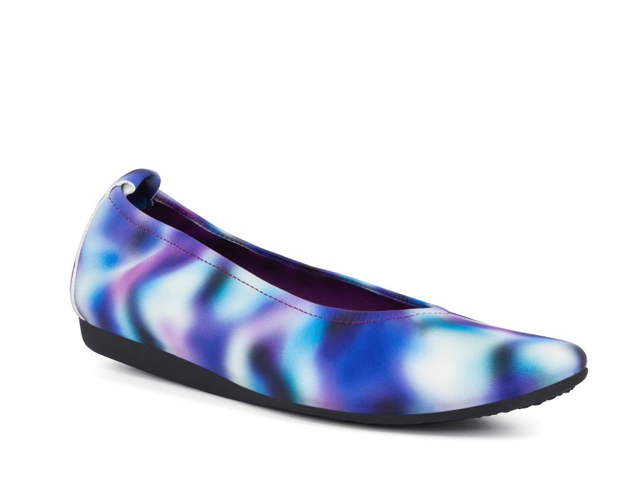 Woman ARCHE Ballerina Flats | Laiuza Purple Multi | Peter Sheppard Footwear