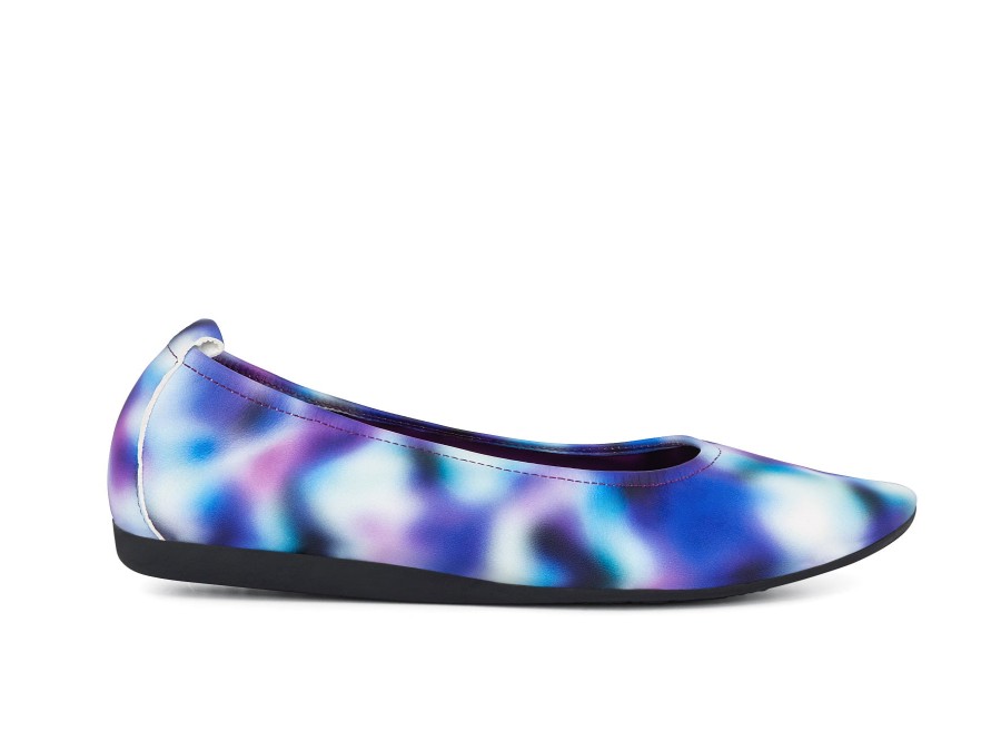 Woman ARCHE Ballerina Flats | Laiuza Purple Multi | Peter Sheppard Footwear