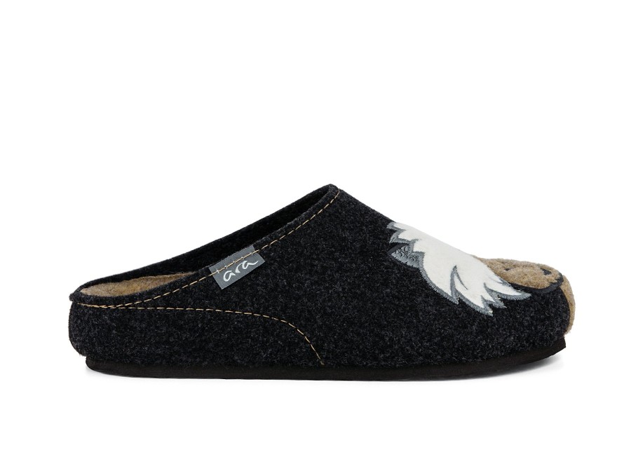 Woman ARA Slippers | 29946 Anthracite | Peter Sheppard Footwear