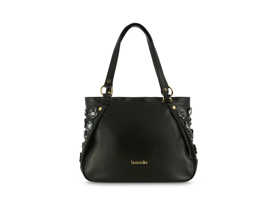 Woman BRACCIALINI HANDBAGS Handbags & Wallets | Hb 17241 Black | Peter Sheppard Footwear