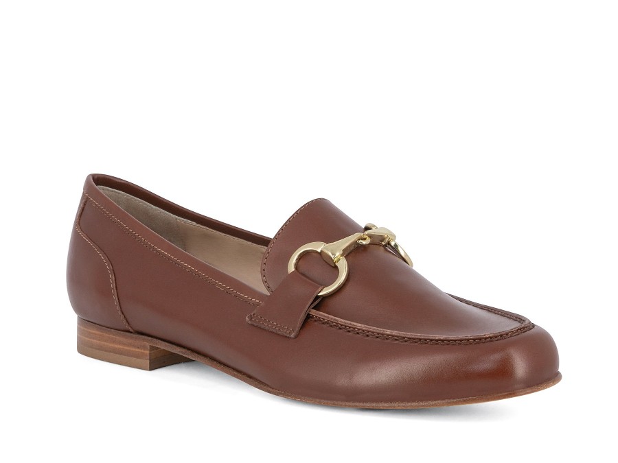 Woman LUCA GROSSI Loafers | Lorelle Cognac | Peter Sheppard Footwear