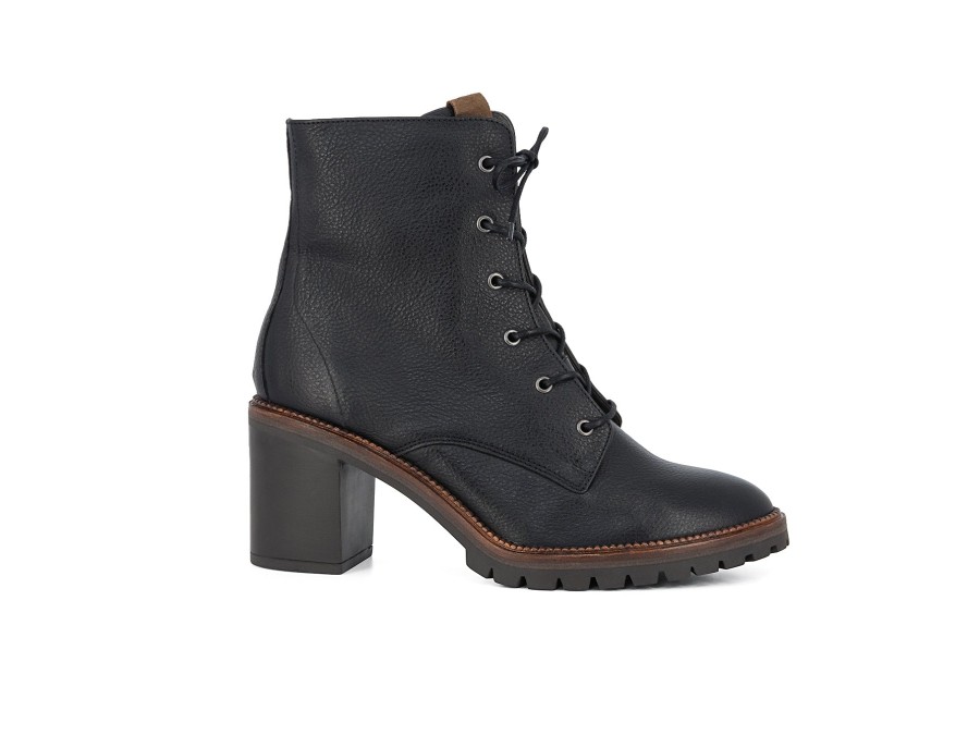 Woman SOFTWAVES Ankle Boots | Sista Black | Peter Sheppard Footwear