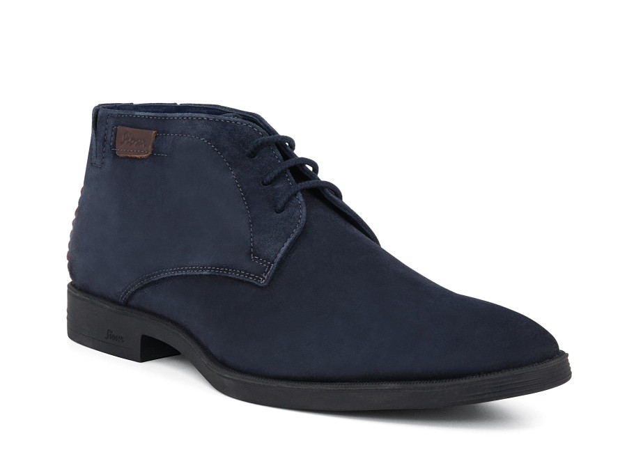 Man SIOUX Boots | Foriola Navy | Peter Sheppard Footwear