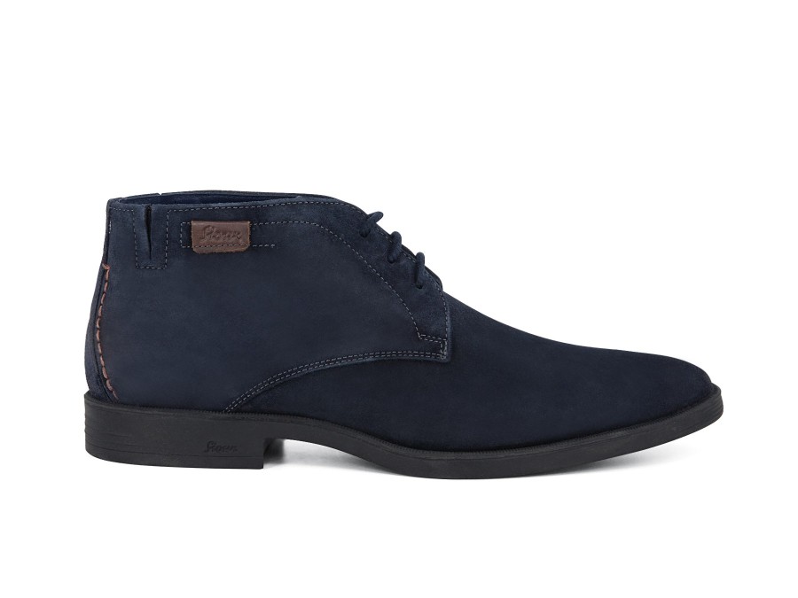 Man SIOUX Boots | Foriola Navy | Peter Sheppard Footwear