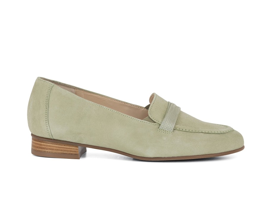 Woman HASSIA Ballerina Flats | 5-30 0653 Pistachio | Peter Sheppard Footwear