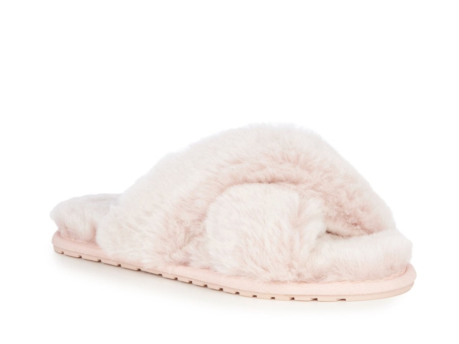 Woman EMU Slippers | Mayberry Frost Musk Pink | Peter Sheppard Footwear