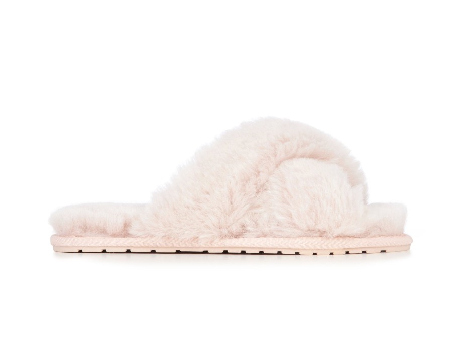 Woman EMU Slippers | Mayberry Frost Musk Pink | Peter Sheppard Footwear