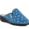 Woman SUSIMODA Slippers | Sedona Blue Love | Peter Sheppard Footwear