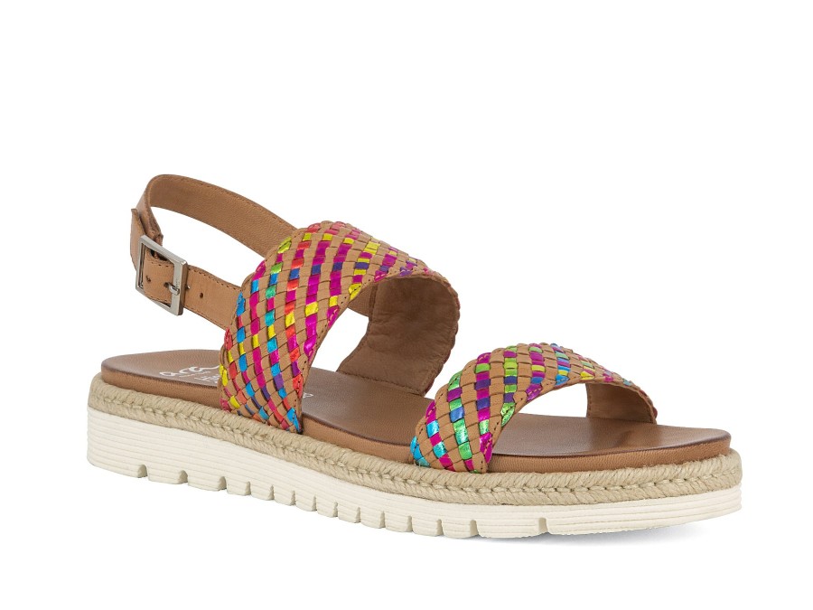 Woman ARA Sandals | 38101 Rainbow Multi | Peter Sheppard Footwear