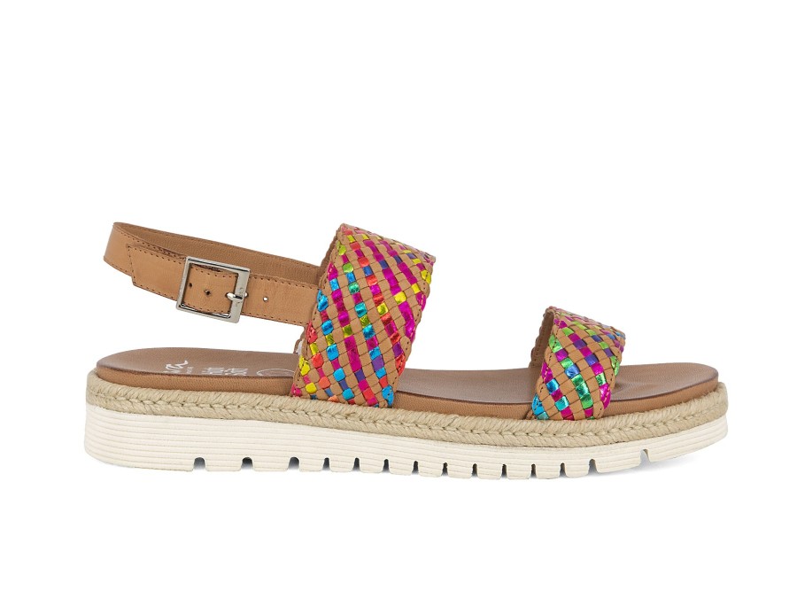 Woman ARA Sandals | 38101 Rainbow Multi | Peter Sheppard Footwear