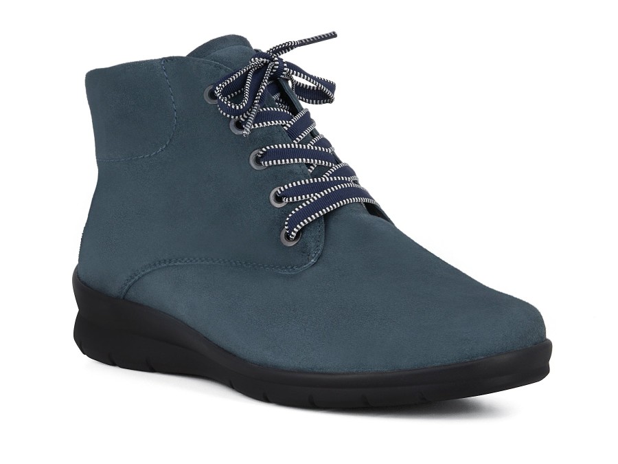 Woman SEMLER Ankle Boots | Sandie Denim | Peter Sheppard Footwear