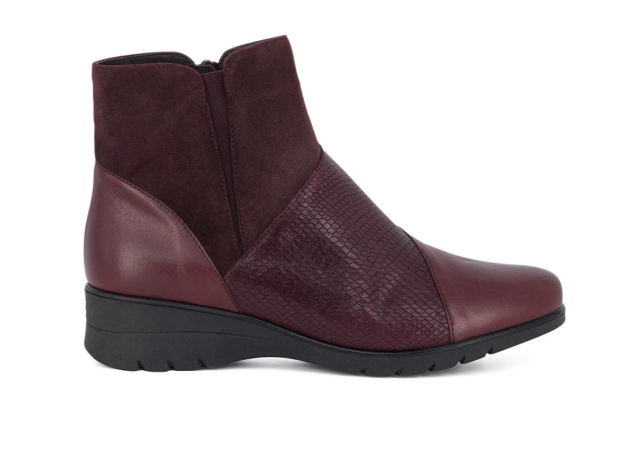 Woman PIESANTO Ankle Boots | Pastale Multi Bordo | Peter Sheppard Footwear