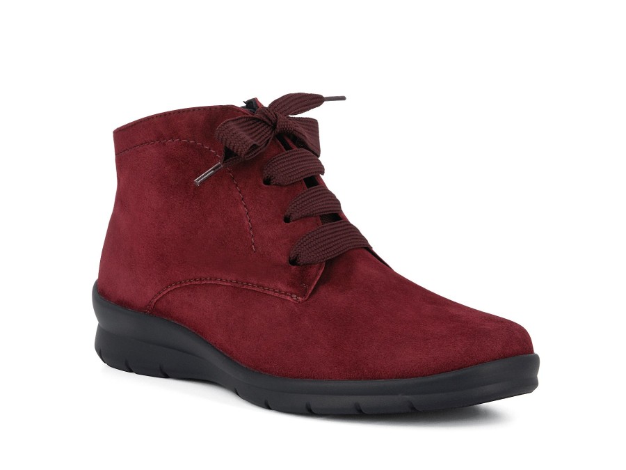 Woman SEMLER Ankle Boots | Sanita Red | Peter Sheppard Footwear