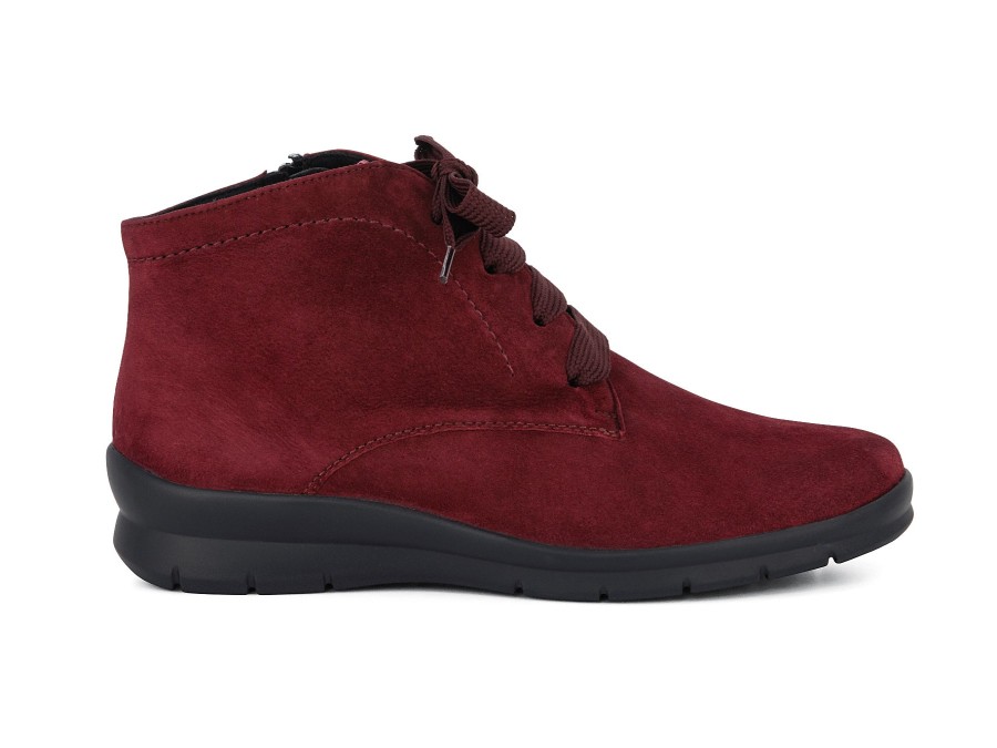 Woman SEMLER Ankle Boots | Sanita Red | Peter Sheppard Footwear