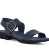 Woman MUNRO Sandals | Cleo M Navy | Peter Sheppard Footwear