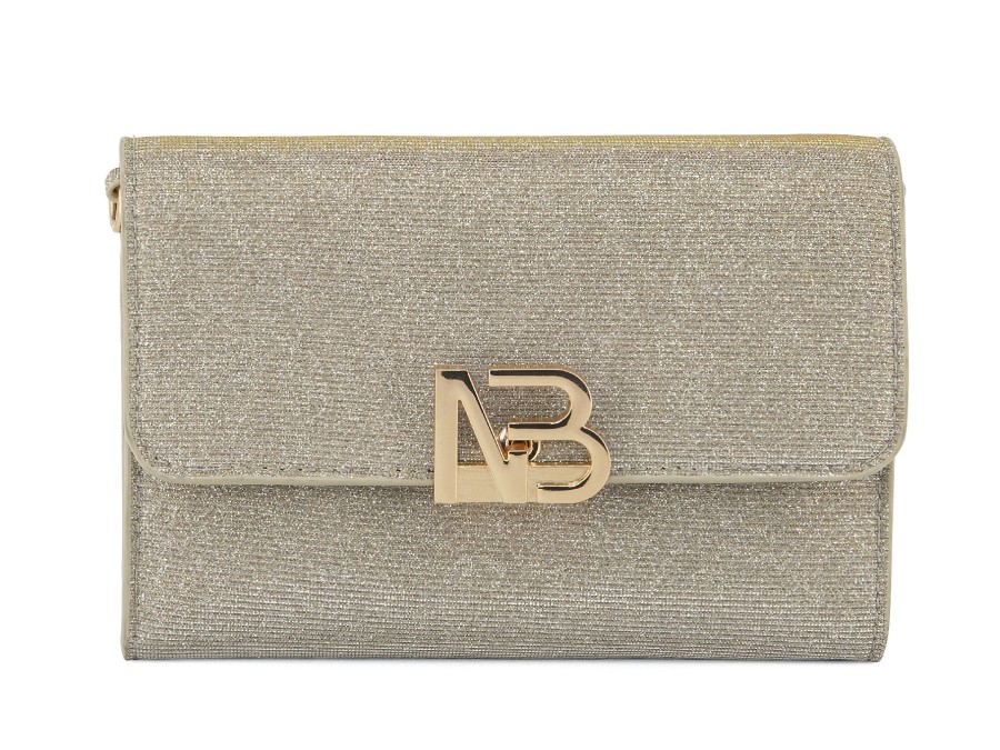 Woman BINNARI Handbags & Wallets | 19531 Hb Soft Gold | Peter Sheppard Footwear