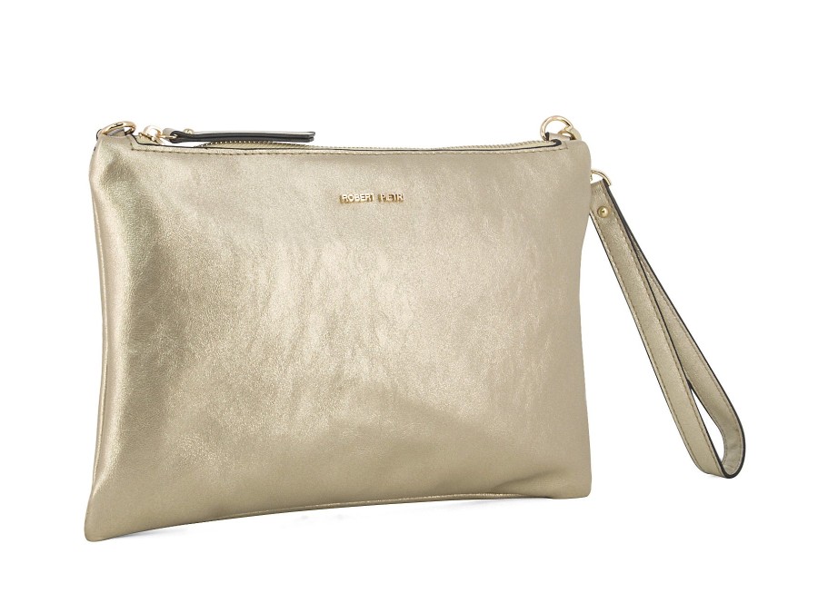 Woman ROBERT PIETRI HANDBAGS Handbags & Wallets | C-24 Hb Soft Gold | Peter Sheppard Footwear