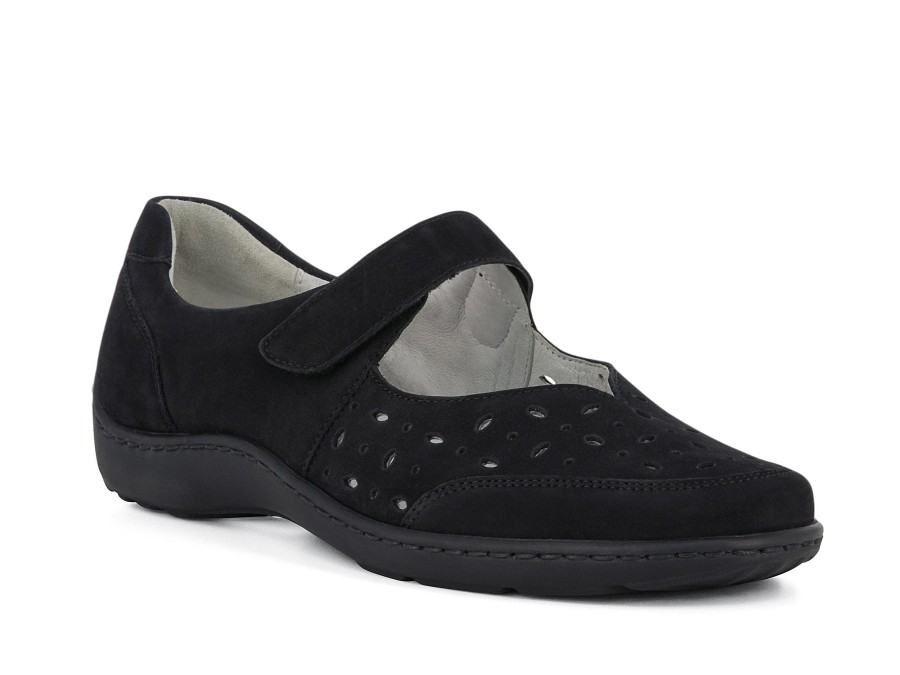 Woman WALDLAUFER Mary Janes | Wendt Black | Peter Sheppard Footwear