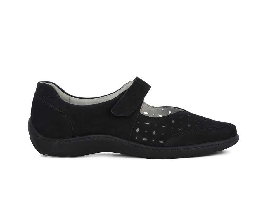 Woman WALDLAUFER Mary Janes | Wendt Black | Peter Sheppard Footwear