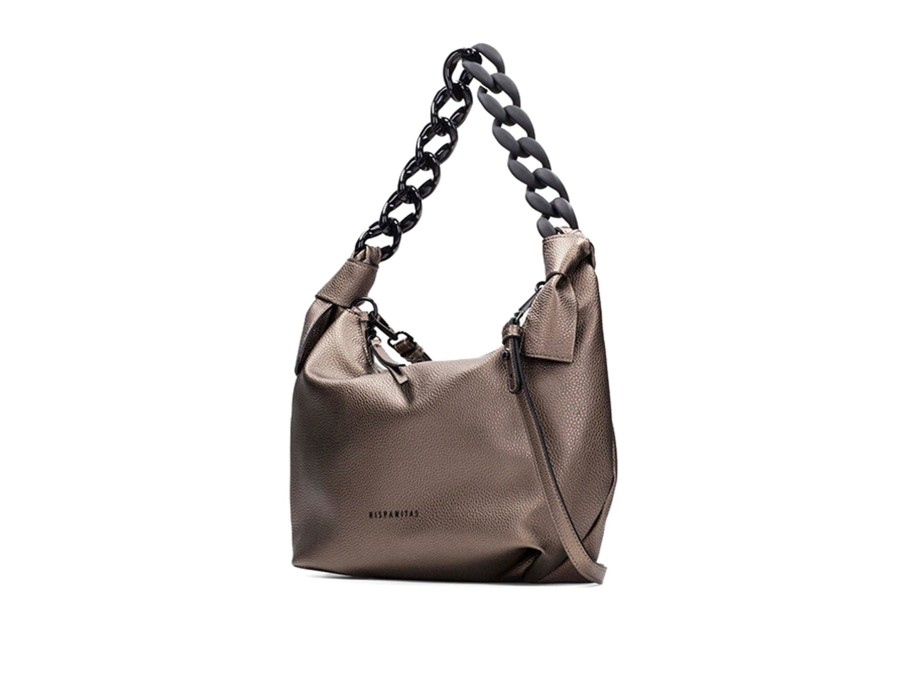 Woman HISPANITAS Handbags & Wallets | Bi222143 Pewter | Peter Sheppard Footwear