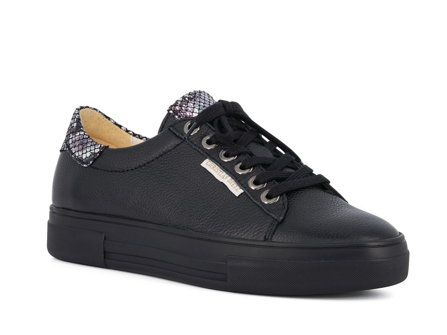 Woman CHRISTIAN DIETZ Sneakers | Condua Black | Peter Sheppard Footwear