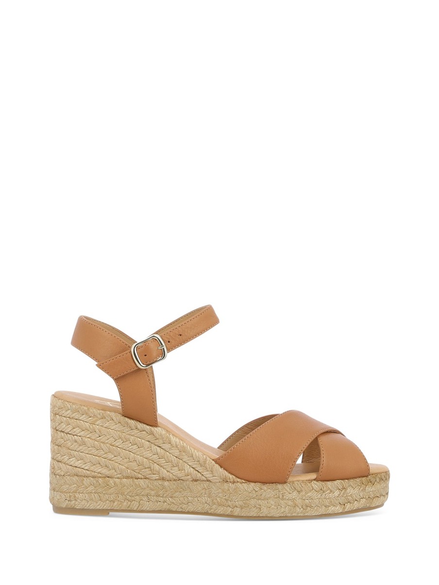 Woman PINAZ Sandals | Serenity Tan | Peter Sheppard Footwear