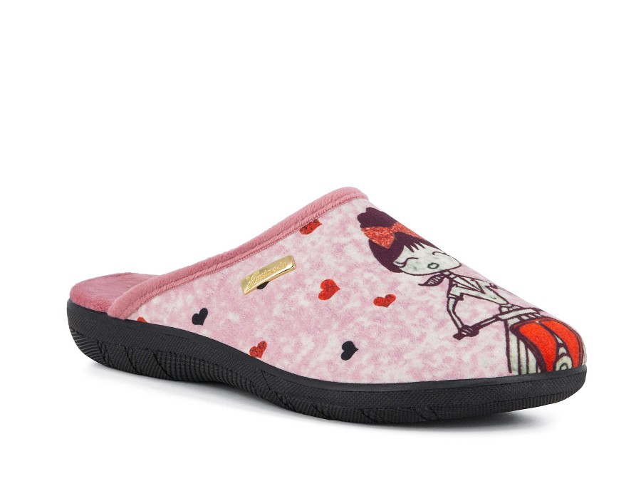 Woman SUSIMODA Slippers | Sweet 2 Pink Pisa | Peter Sheppard Footwear