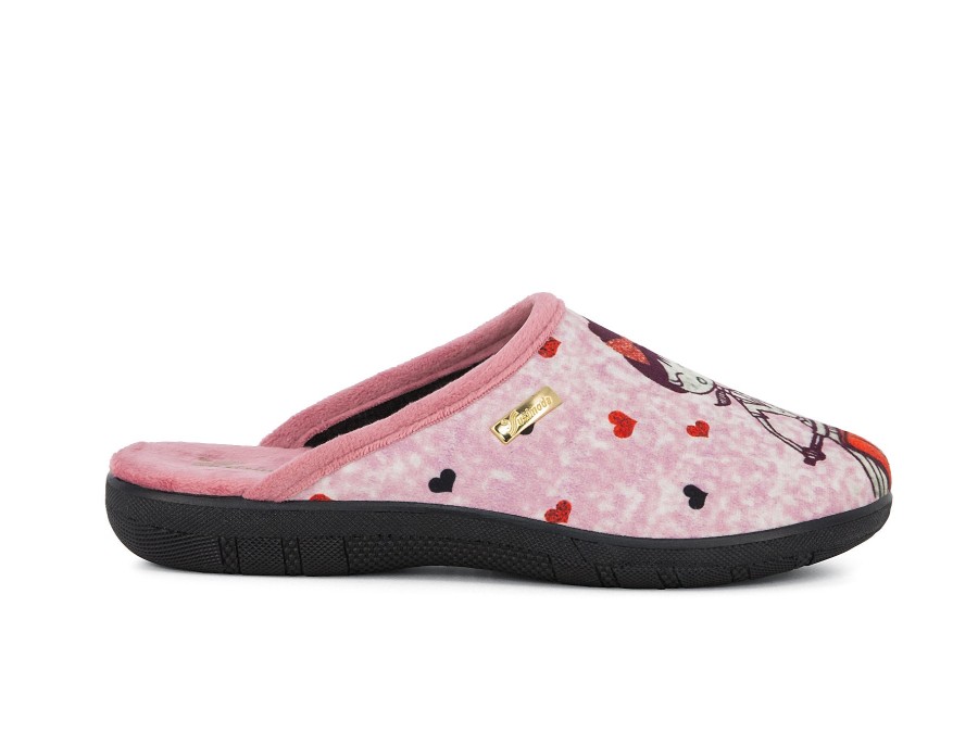 Woman SUSIMODA Slippers | Sweet 2 Pink Pisa | Peter Sheppard Footwear