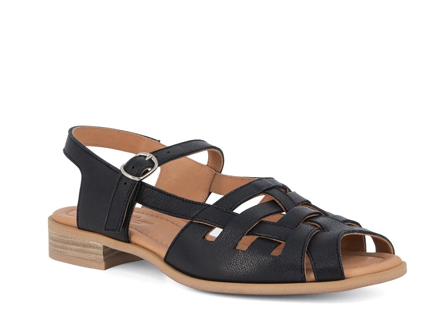 Woman NAGUISA Sandals | Nancy 2 Black | Peter Sheppard Footwear