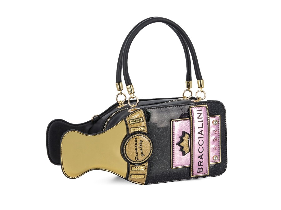 Woman BRACCIALINI HANDBAGS Handbags & Wallets | B 16873 Champagne | Peter Sheppard Footwear