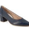 Woman PAUL GREEN Heels | Pinter Navy | Peter Sheppard Footwear