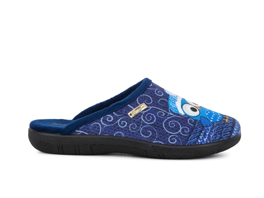 Woman SUSIMODA Slippers | Starbird Blue | Peter Sheppard Footwear