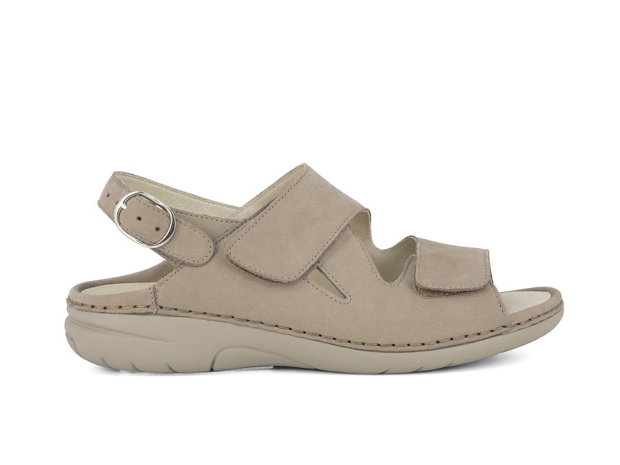 Woman WALDLAUFER Sandals | Wilston Taupe | Peter Sheppard Footwear