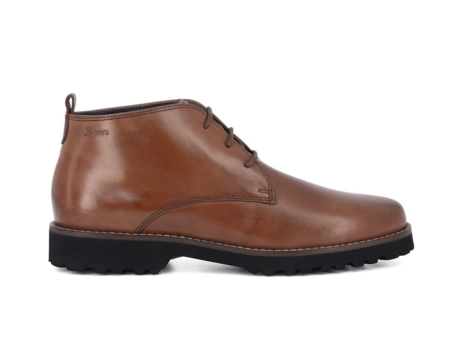 Woman SIOUX Ankle Boots | Springbok Cognac | Peter Sheppard Footwear