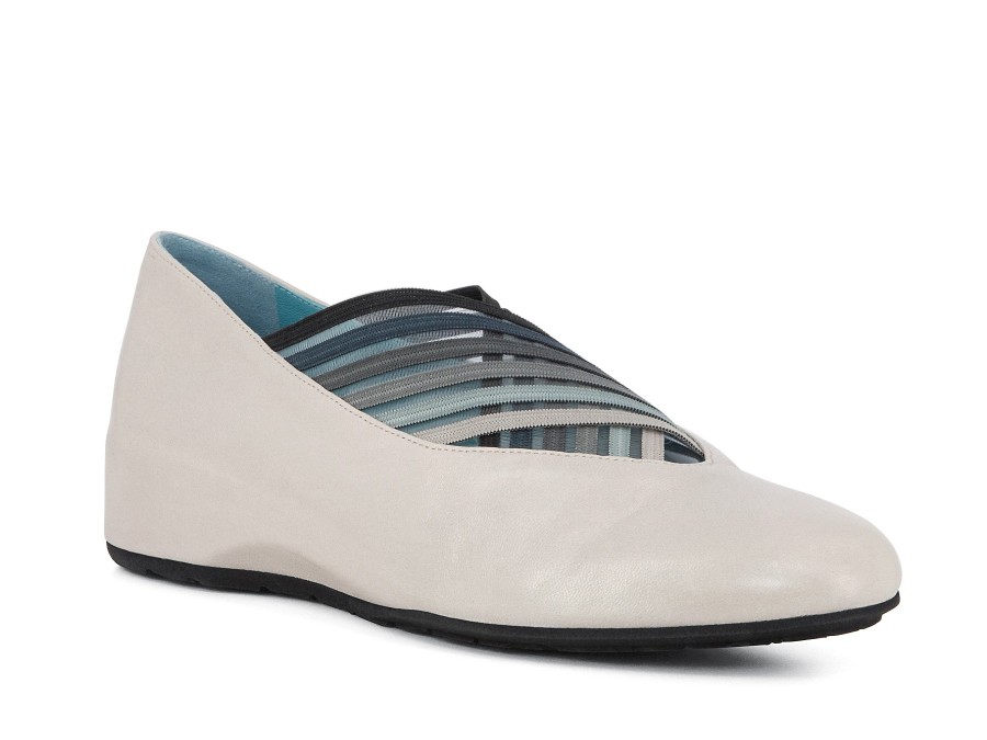 Woman THIERRY RABOTIN Wedges | Tundron Ivory | Peter Sheppard Footwear