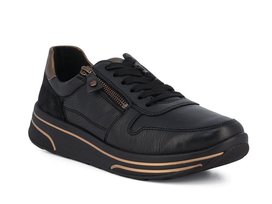 Woman ARA Sneakers | 32440 Black | Peter Sheppard Footwear