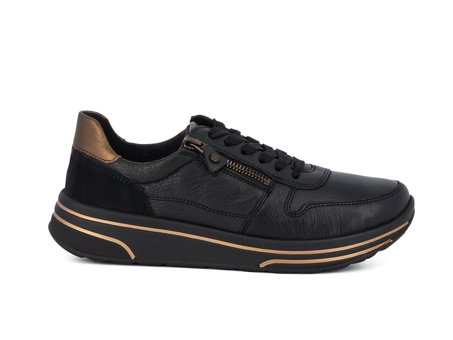 Woman ARA Sneakers | 32440 Black | Peter Sheppard Footwear