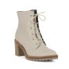 Woman SOFTWAVES Ankle Boots | Sista Cream | Peter Sheppard Footwear