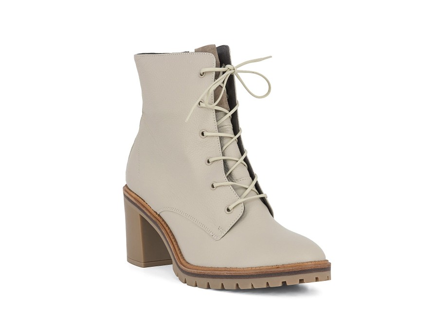 Woman SOFTWAVES Ankle Boots | Sista Cream | Peter Sheppard Footwear