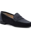 Woman LOGGIA Loafers | Larino Navy | Peter Sheppard Footwear