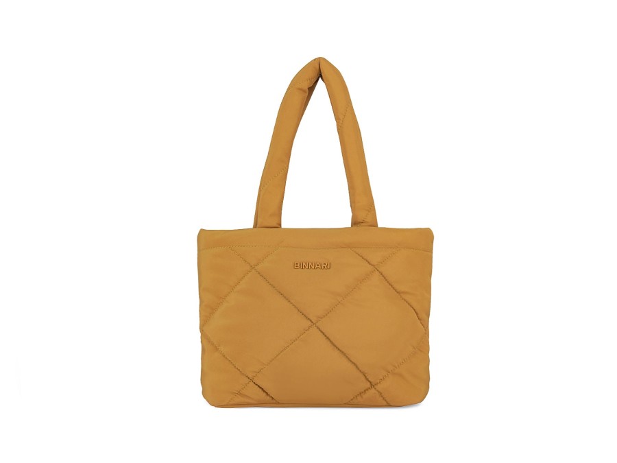 Woman BINNARI Handbags & Wallets | 19330 Hb Ochre | Peter Sheppard Footwear